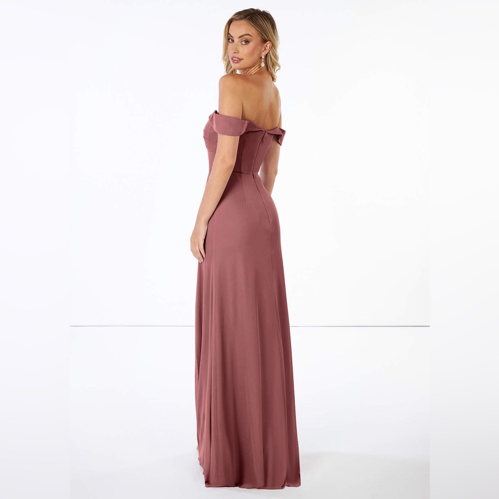Azazie Mena Bridesmaid Dress size 0 - Picture 3 of 8